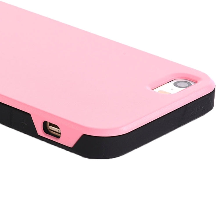 Ultra-thin Shockproof Dustproof Surface Screen Anti-scratch Combination Case for iPhone 5 & 5s & SE