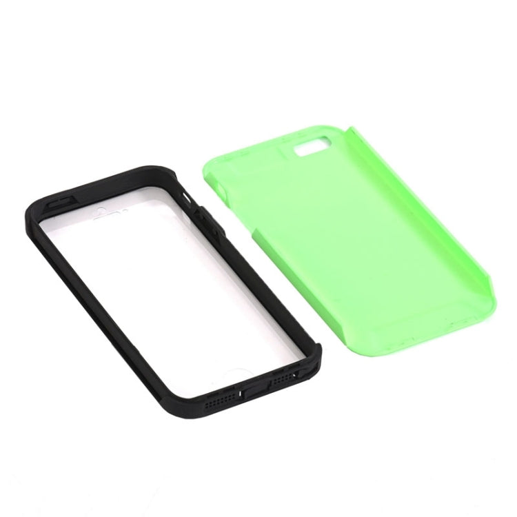 Ultra-thin Shockproof Dustproof Surface Screen Anti-scratch Combination Case for iPhone 5 & 5s & SE