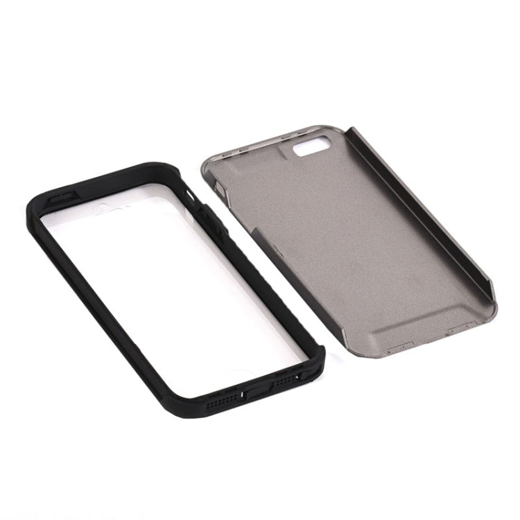 Ultra-thin Shockproof Dustproof Surface Screen Anti-scratch Combination Case for iPhone 5 & 5s & SE