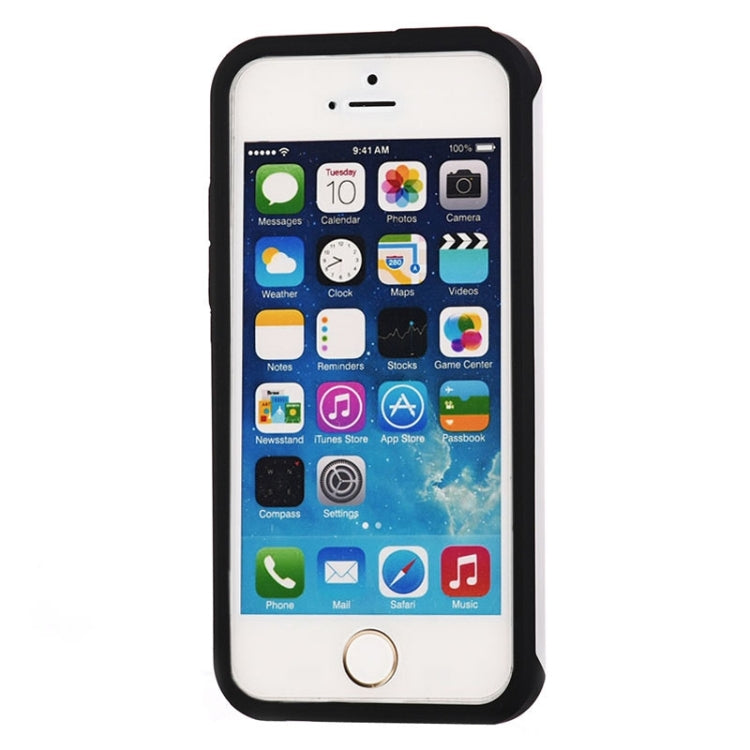 Ultra-thin Shockproof Dustproof Surface Screen Anti-scratch Combination Case for iPhone 5 & 5s & SE