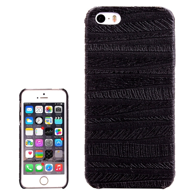 Painting Ripples Texture PU Leather Cover Back Case for iPhone 5 & 5s & SE