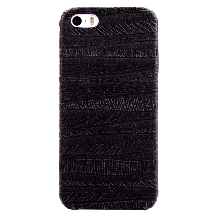 Painting Ripples Texture PU Leather Cover Back Case for iPhone 5 & 5s & SE