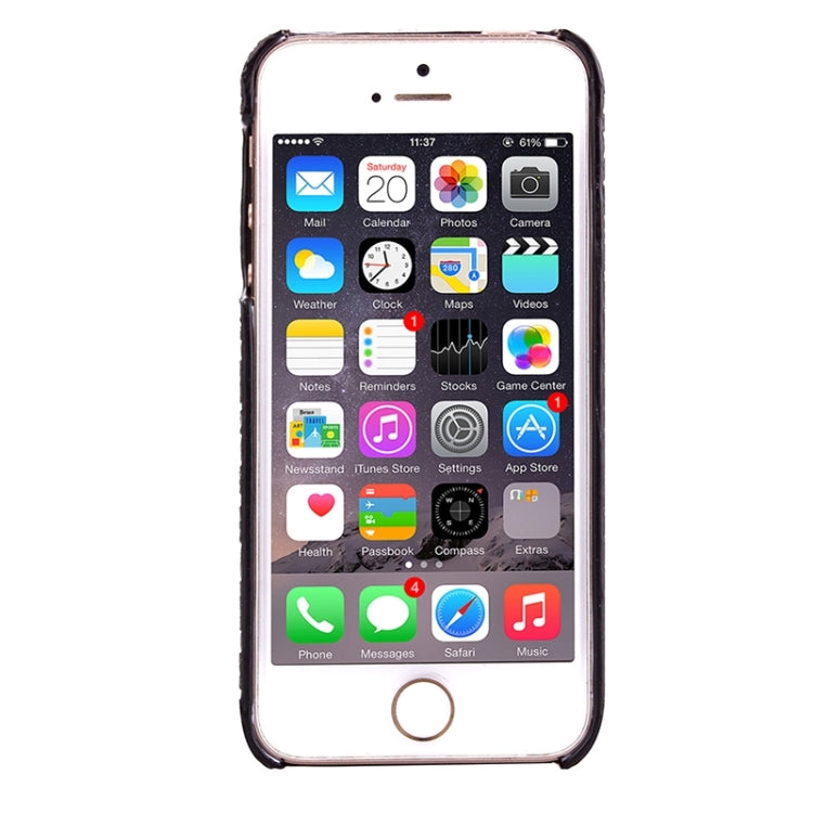 Painting Ripples Texture PU Leather Cover Back Case for iPhone 5 & 5s & SE