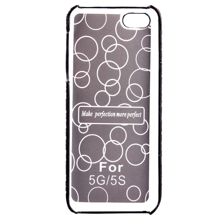 Painting Ripples Texture PU Leather Cover Back Case for iPhone 5 & 5s & SE