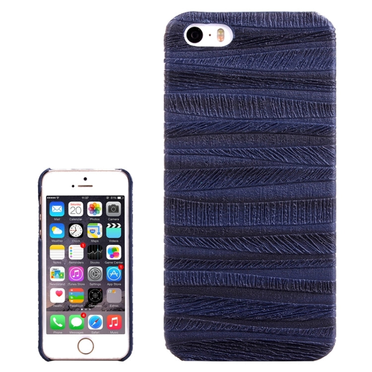 Painting Ripples Texture PU Leather Cover Back Case for iPhone 5 & 5s & SE