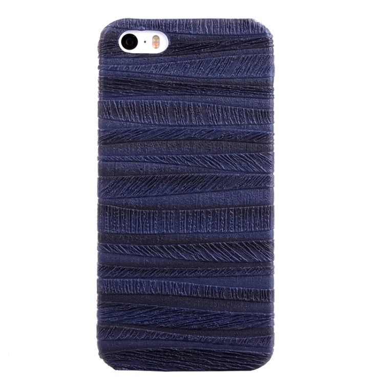 Painting Ripples Texture PU Leather Cover Back Case for iPhone 5 & 5s & SE