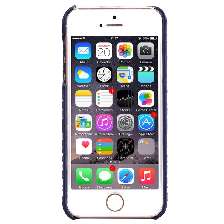 Painting Ripples Texture PU Leather Cover Back Case for iPhone 5 & 5s & SE