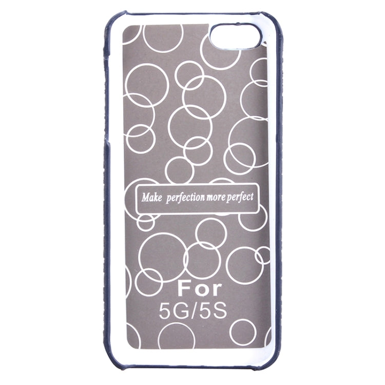 Painting Ripples Texture PU Leather Cover Back Case for iPhone 5 & 5s & SE