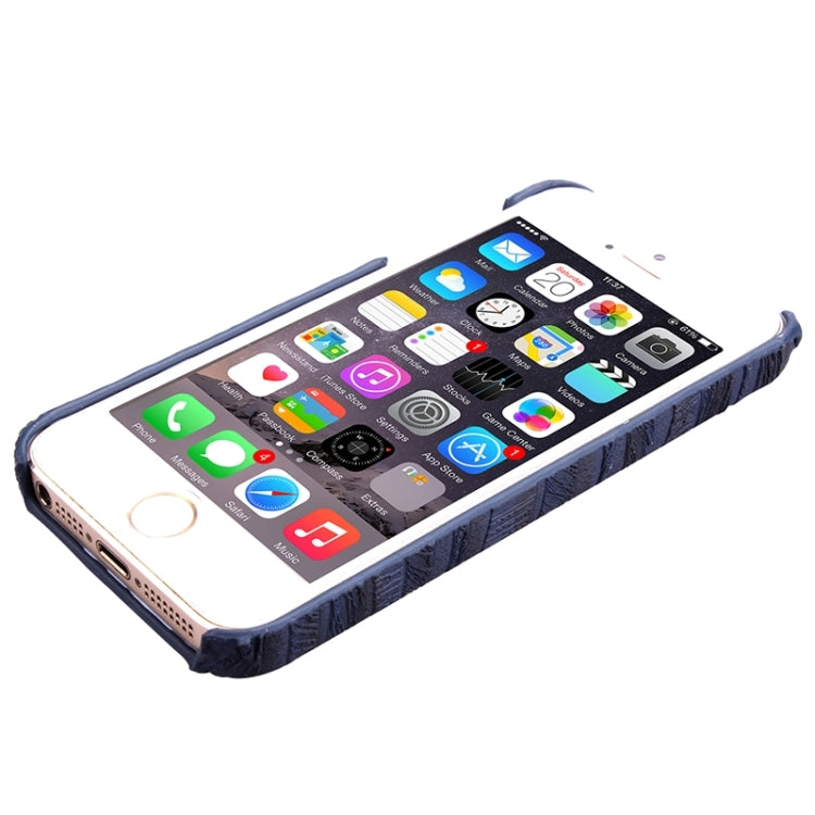 Painting Ripples Texture PU Leather Cover Back Case for iPhone 5 & 5s & SE