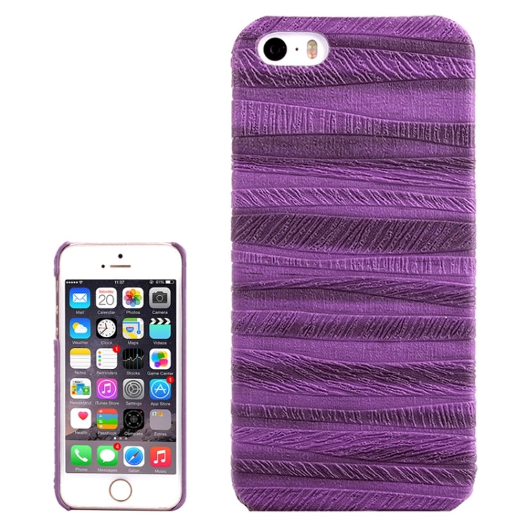 Painting Ripples Texture PU Leather Cover Back Case for iPhone 5 & 5s & SE