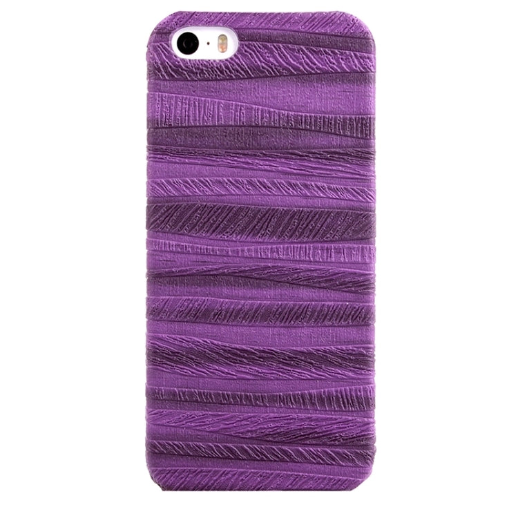 Painting Ripples Texture PU Leather Cover Back Case for iPhone 5 & 5s & SE