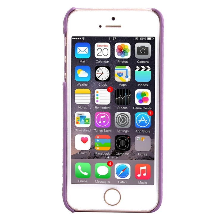 Painting Ripples Texture PU Leather Cover Back Case for iPhone 5 & 5s & SE