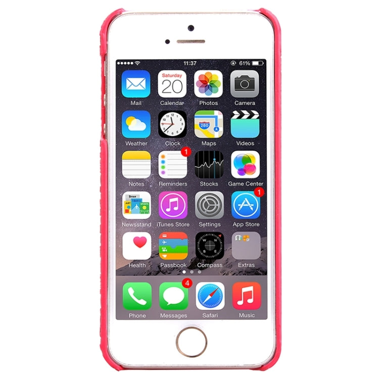 Painting Ripples Texture PU Leather Cover Back Case for iPhone 5 & 5s & SE