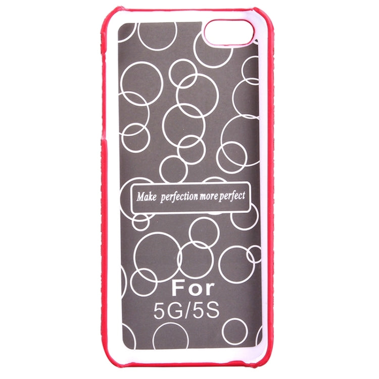Painting Ripples Texture PU Leather Cover Back Case for iPhone 5 & 5s & SE