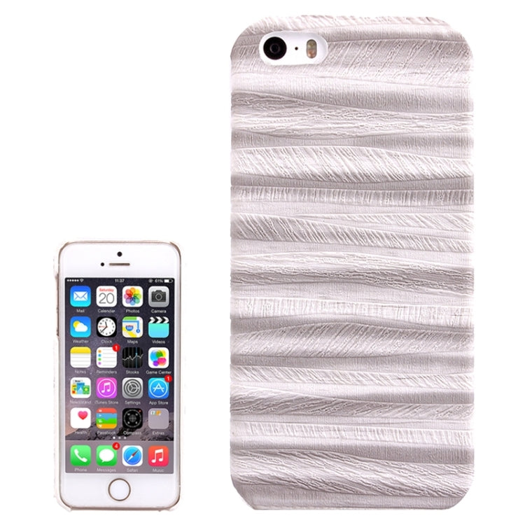 Painting Ripples Texture PU Leather Cover Back Case for iPhone 5 & 5s & SE