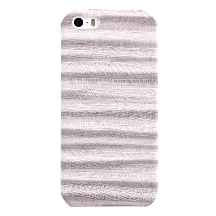 Painting Ripples Texture PU Leather Cover Back Case for iPhone 5 & 5s & SE