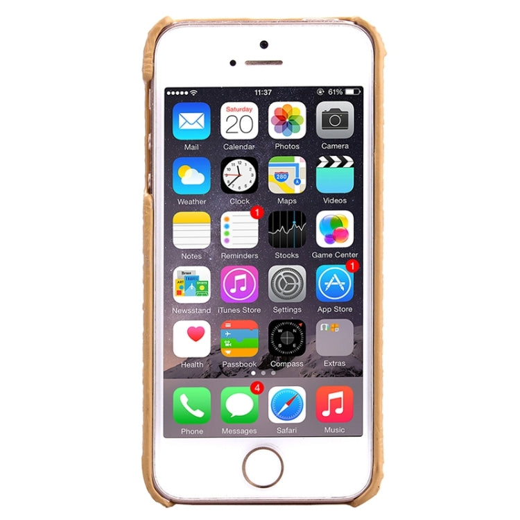 Painting Ripples Texture PU Leather Cover Back Case for iPhone 5 & 5s & SE