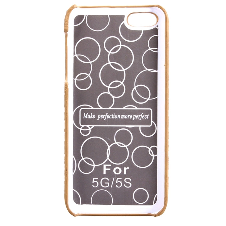 Painting Ripples Texture PU Leather Cover Back Case for iPhone 5 & 5s & SE