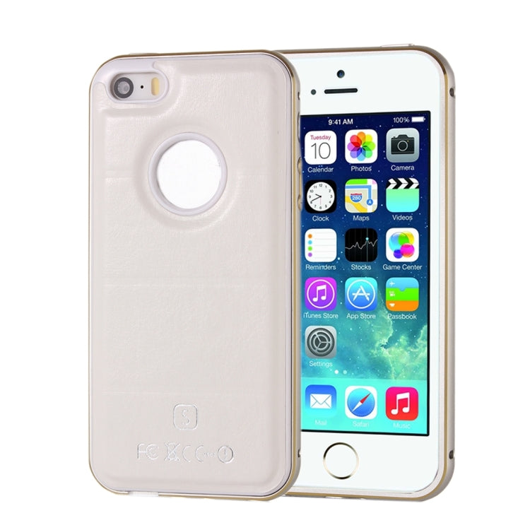 Separable Leather Case Back Shell Cover for iPhone 5