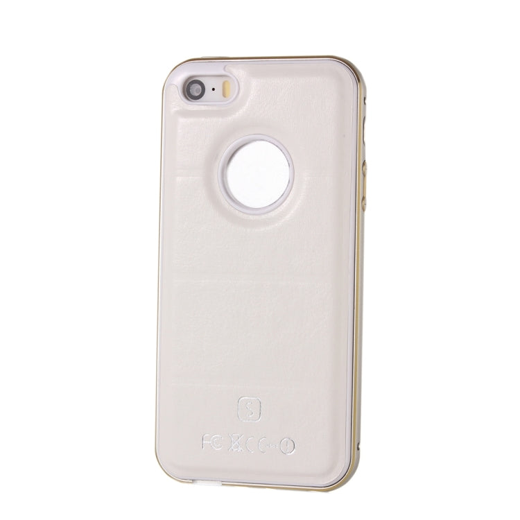 Separable Leather Case Back Shell Cover for iPhone 5