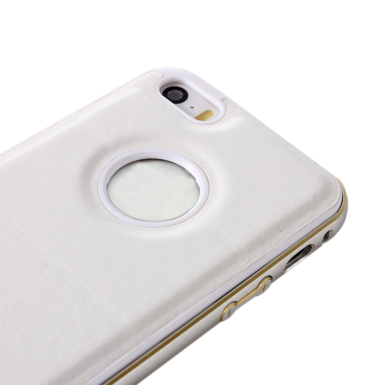 Separable Leather Case Back Shell Cover for iPhone 5