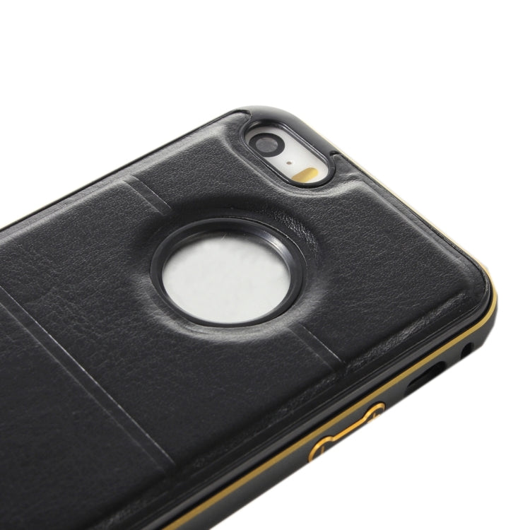 Separable Leather Case Back Shell Cover for iPhone 5