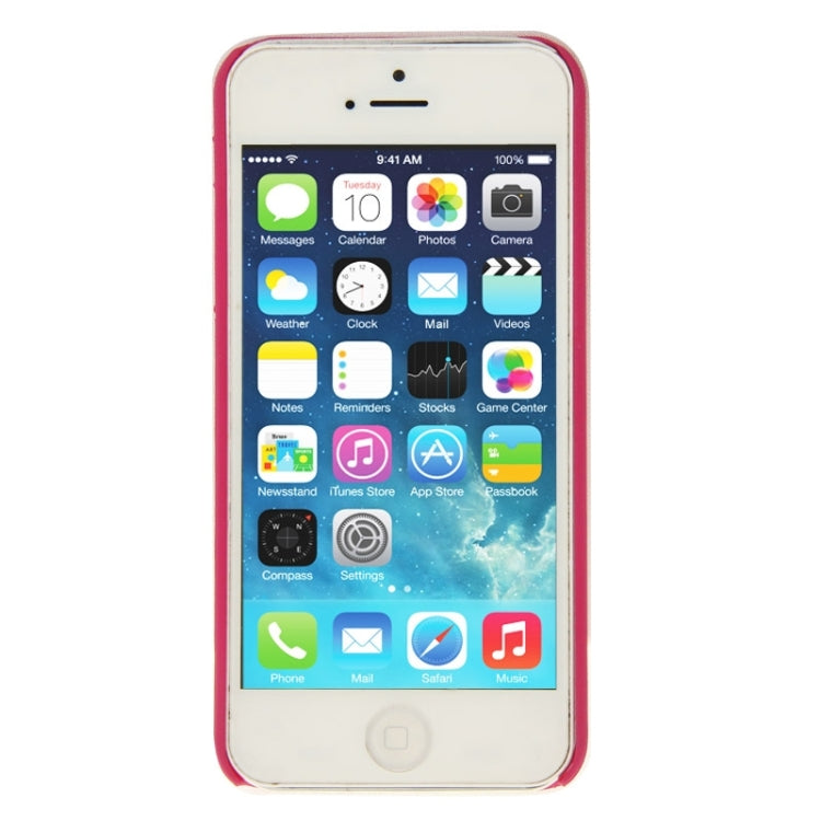 Retro Palace Embossed Flowers Pattern Protective Hard Case for iPhone 5 & 5S & SE