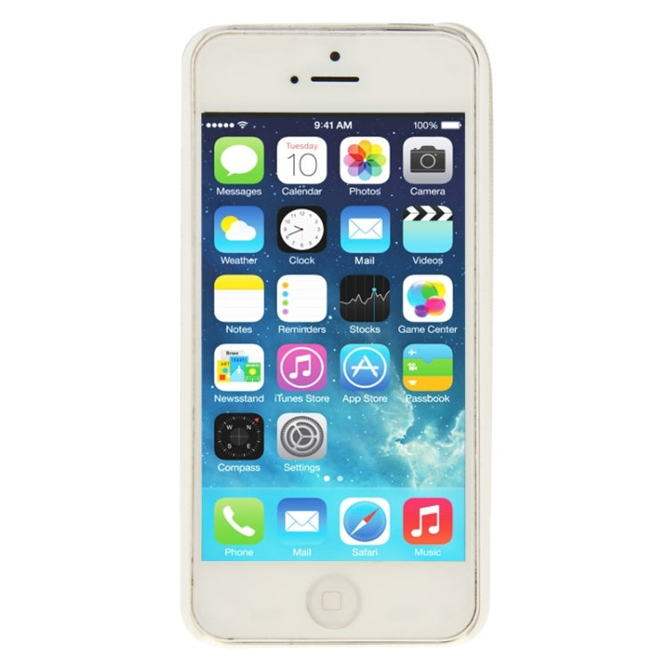 Retro Palace Embossed Flowers Pattern Protective Hard Case for iPhone 5 & 5S & SE