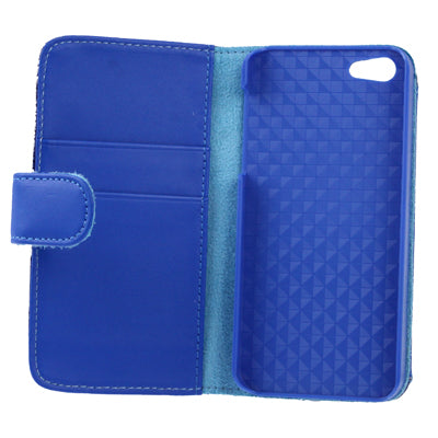 Leather Case with Credit Card Slots & Holder for iPhone 5