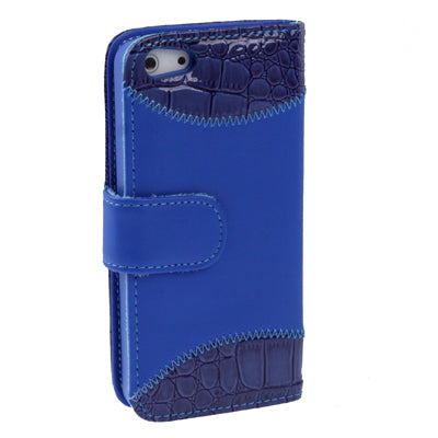 Leather Case with Credit Card Slots & Holder for iPhone 5