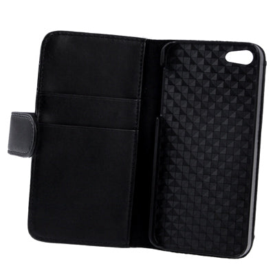 Leather Case with Credit Card Slots & Holder for iPhone 5