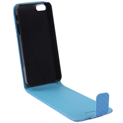 Carbon Fiber Texture Leather Case for iPhone 5 & 5s & SE & SE