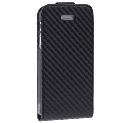Carbon Fiber Texture Leather Case for iPhone 5 & 5s & SE & SE