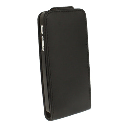 Soft Texture Up and Down Open Leather Case for iPhone 5 & 5s & SE & SE