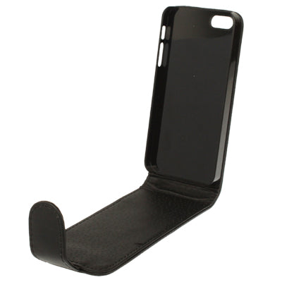 Soft Texture Up and Down Open Leather Case for iPhone 5 & 5s & SE & SE