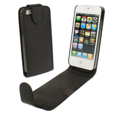 Soft Texture Up and Down Open Leather Case for iPhone 5 & 5s & SE & SE