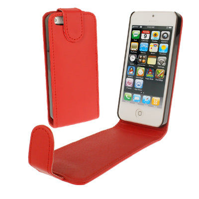 Soft Texture Up and Down Open Leather Case for iPhone 5 & 5s & SE & SE