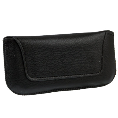Leather Belt Case Bag for iPhone 5  & 5S, iPhone 4/4S , Galaxy S IV mini / i9190 (Black)