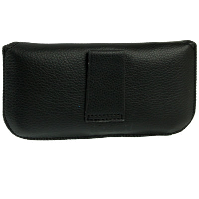Leather Belt Case Bag for iPhone 5  & 5S, iPhone 4/4S , Galaxy S IV mini / i9190 (Black)