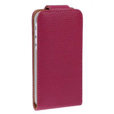 Litchi  Texture Leather Case with Credit Card Slots for iPhone 5