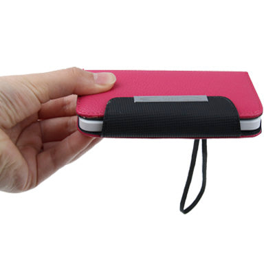 Litchi Texture Horizontal Flip Leather Case with Credit Card Slots for iPhone 5 & 5s & SE & SE