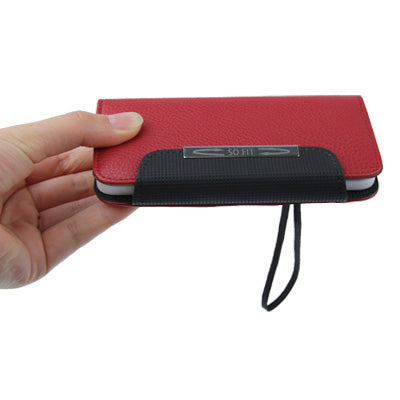 Litchi Texture Horizontal Flip Leather Case with Credit Card Slots for iPhone 5 & 5s & SE & SE