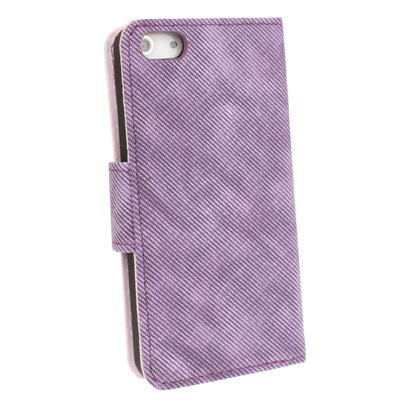 Cloth Texture Leather Case for iPhone 5 & 5s & SE & SE