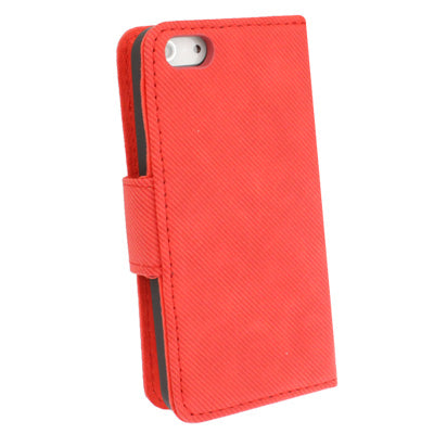Cloth Texture Leather Case for iPhone 5 & 5s & SE & SE