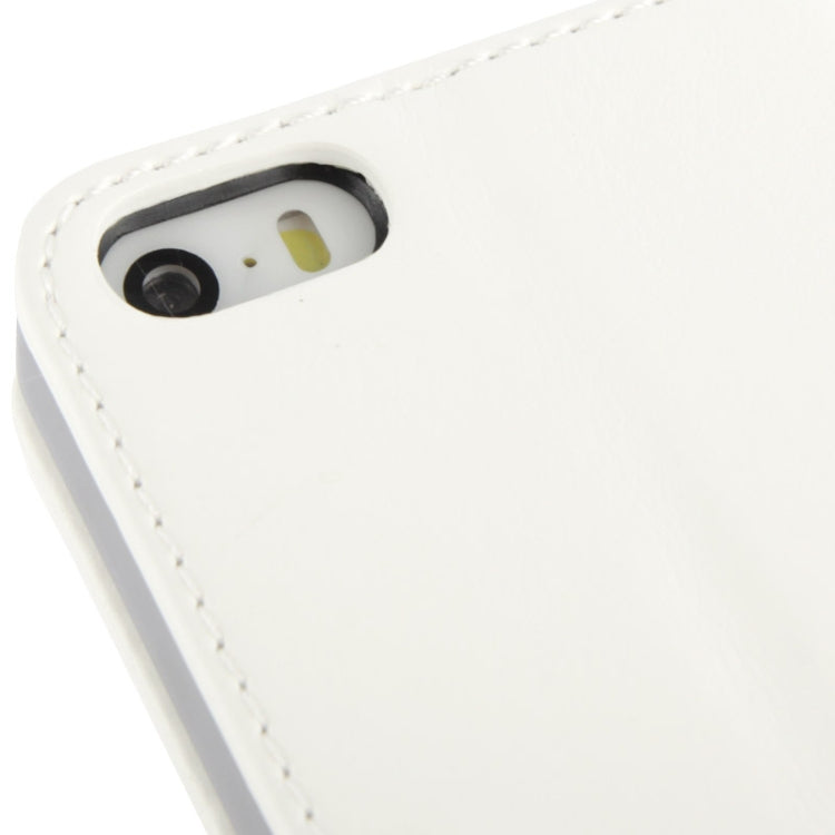 Flip Leather Case with Card Slots & Holder for iPhone 5 & 5s & SE & SE