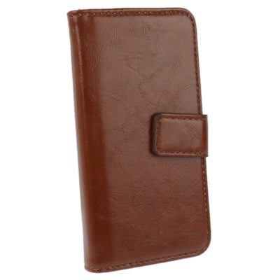 Flip Leather Case with Card Slots & Holder for iPhone 5 & 5s & SE & SE