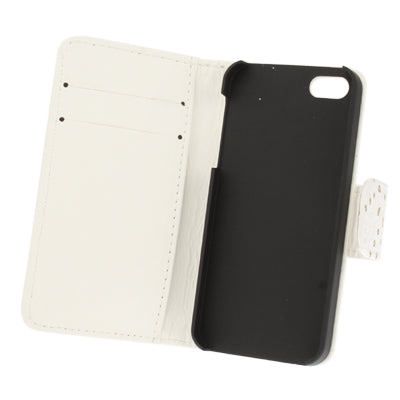 Diamond Flower Texture Flip Leather Case for iPhone 5 & 5s & SE & SE