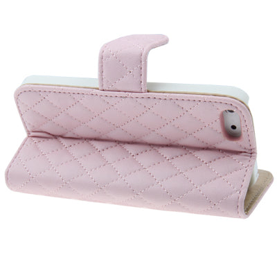 Horizontal Flip Soft Leather Case with Credit Card Slots & Holder for iPhone 5 & 5s & SE & SE