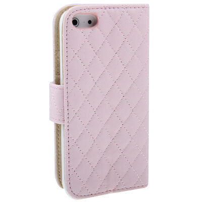 Horizontal Flip Soft Leather Case with Credit Card Slots & Holder for iPhone 5 & 5s & SE & SE