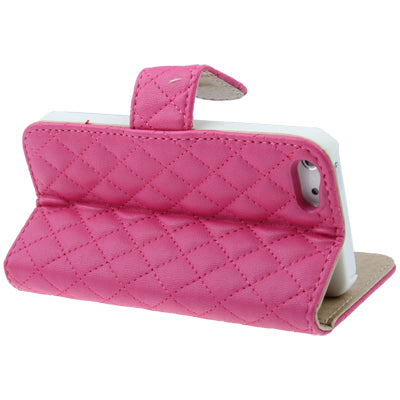 Horizontal Flip Soft Leather Case with Credit Card Slots & Holder for iPhone 5 & 5s & SE & SE